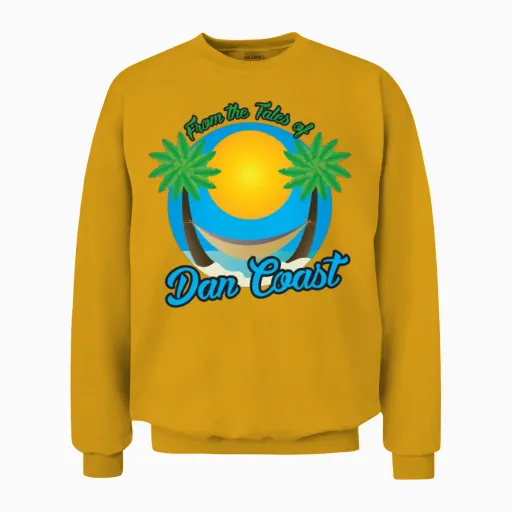 Tales of Dan Coast Unisex Sweatshirt - Gold
