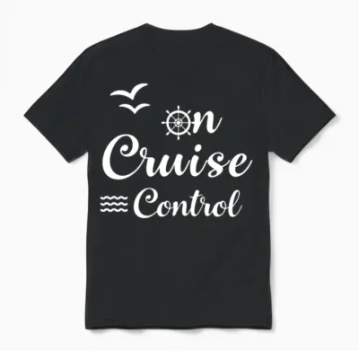 On Cruise Control Unisex T-Shirt - Black