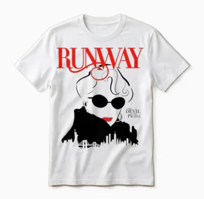 Devil Wears Prada Runway Unisex T-Shirt - White