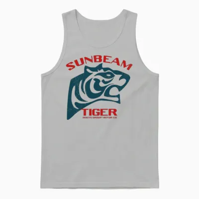 Sunbeam Tiger Cars Unisex Tank Top - Ash
