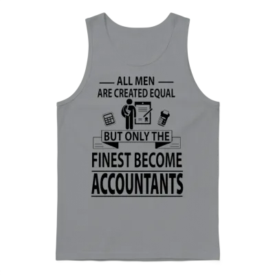 Accountant Unisex Tank Top - Sport Grey