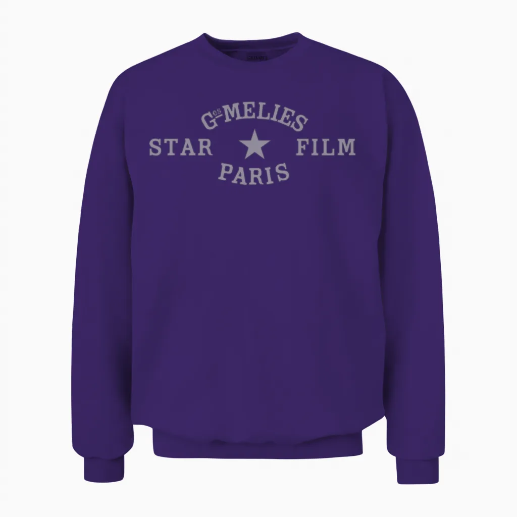 Star Film Company - Georges Méliès Unisex Sweatshirt in Purple
