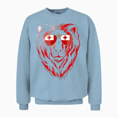 Tonga Unisex Sweatshirt - Light Blue