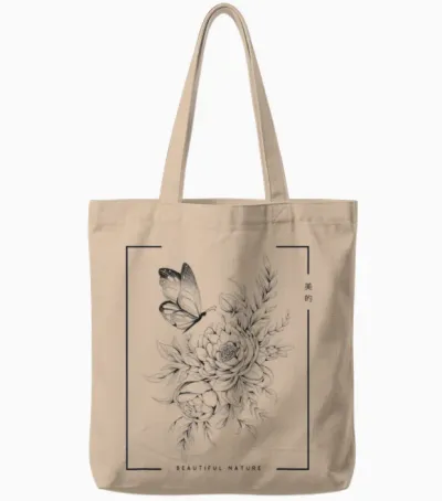 Japanese Aesthetic Tokyo Vaporwave Anime T-Shirt, Gray Tote Bags - Natural