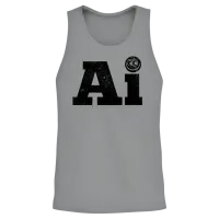 Funny Ai Artificial Intelligence Unisex Tank Top - Sport Grey – 2