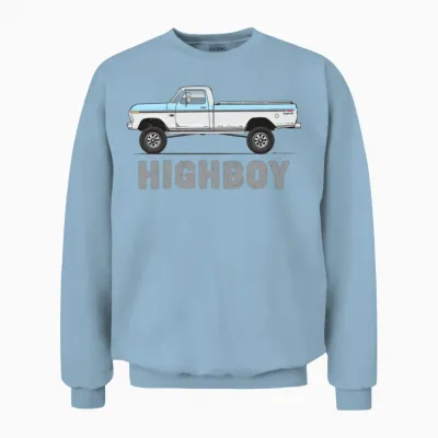 Highboy Wind Blue Unisex Sweatshirt - Light Blue