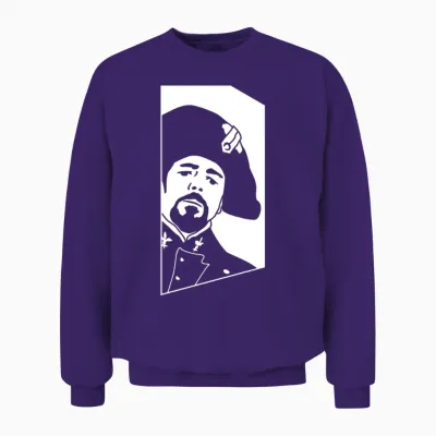 Javert Les Mis Fandom Meme Design Unisex Sweatshirt - Purple