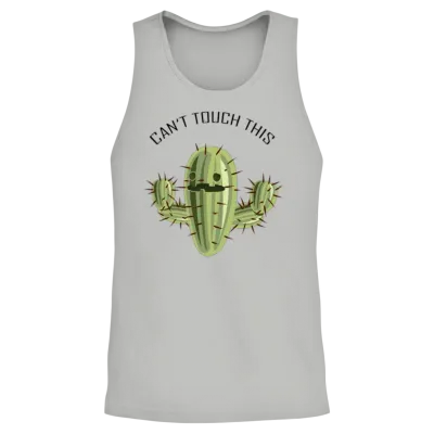 Cactus Funny Saying Unisex Tank Top - Ash