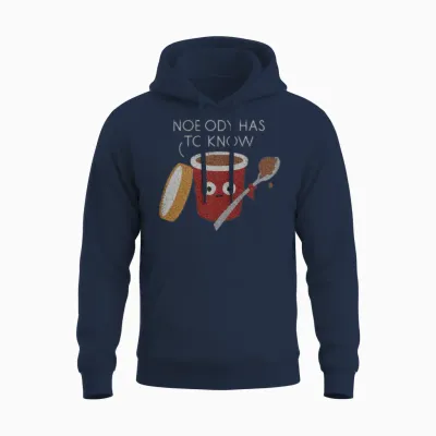 Food Funny Unisex Hoodie - Navy