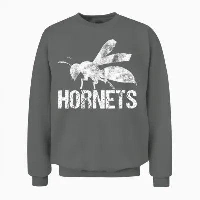 Hornet Retro Unisex Sweatshirt - Graphite Heather