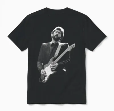 Eric Clapton Royal Albert 1987 T-Shirt, Black, S Unisex T-Shirt - Black