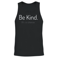 Be Kind Choose Kindness Choose Love Unisex Tank Top - Black – 2
