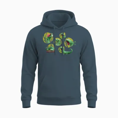 Disney and Pixar's Hoppers Tom Lizard Moods & Funny Faces Unisex Hoodie - Dark Heather