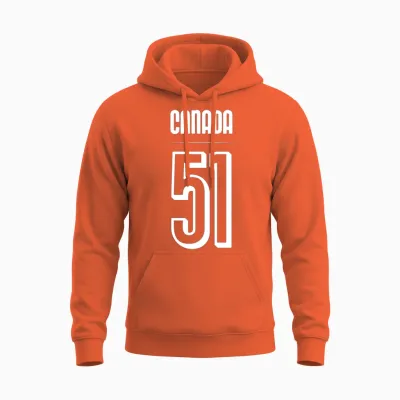 Canada 51 Unisex Hoodie - Orange