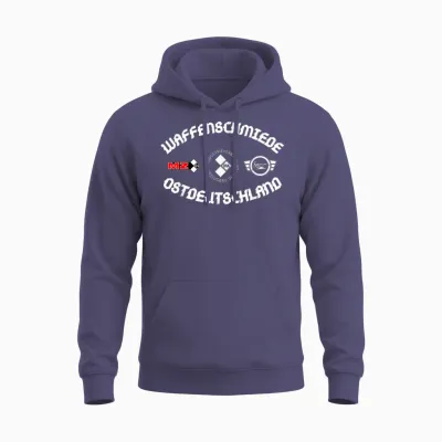 Waffenschmiede Simson Mz Etz Ifa Suhl Ossi Moped Geschenk Unisex Hoodie - Heather Sport Dark Navy
