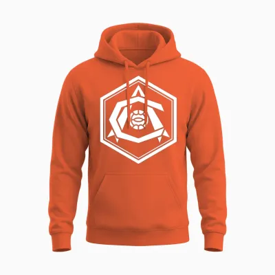 Arsenal Fc Heritage Unisex Hoodie - Orange