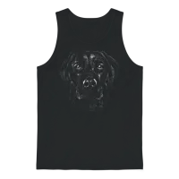 Dog Dogs Dog Lovers Dog Owners Labrador Retrievers Unisex Tank Top - Black – 1