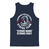 Strike - Farmington District Strike Team Unisex Tank Top - Navy – 1