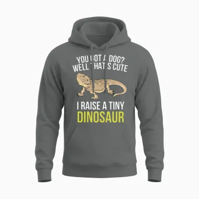 Bearded Dragon Bearded Dragon Lover Unisex Hoodie - Graphite Heather