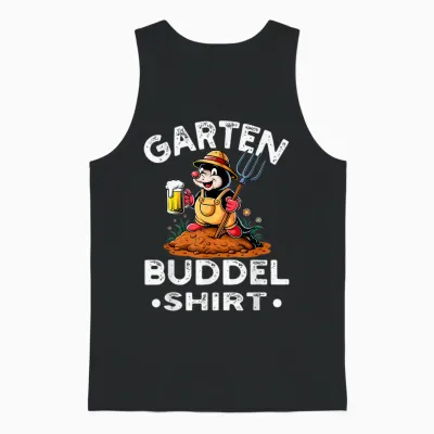 Gärtner Buddel Pulli Hobbygärtner Lustiges Garten Buddel Unisex Tank Top - Black