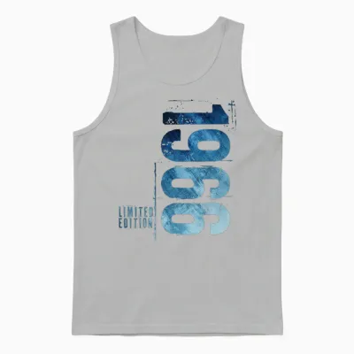 60. Geburtstag Mann Frau 60 Jahre 1966 Vintage Deko Lustig Unisex Tank Top - Ash