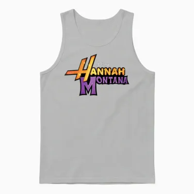 Disney Hannah Montana Logo Official Disney Channel Tv Series Unisex Tank Top - Ash