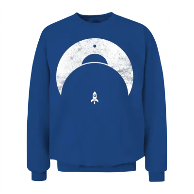 Retro Rocket Unisex Sweatshirt - Royal