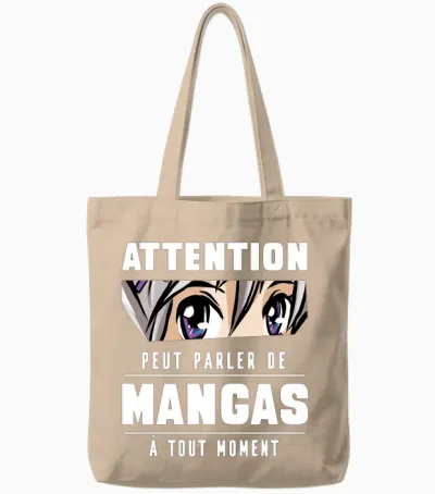 Manga Anime Birthday Gift Man Teen Boy Girl Tote Bags - Natural