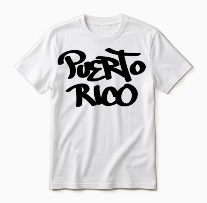 Puerto Rico Unisex T-Shirt in White