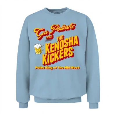 Home Alone T Shirtthe Kenosha Kickers Unisex Sweatshirt - Light Blue