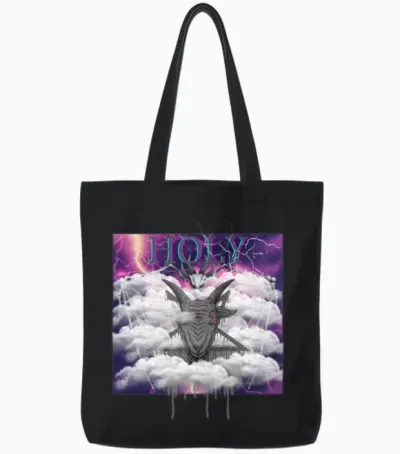 Holy Tote Bags - Black