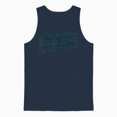 Retraite à Signer Et Dédicacer, Cadeau Départ à La Retraite Unisex Tank Top - Navy