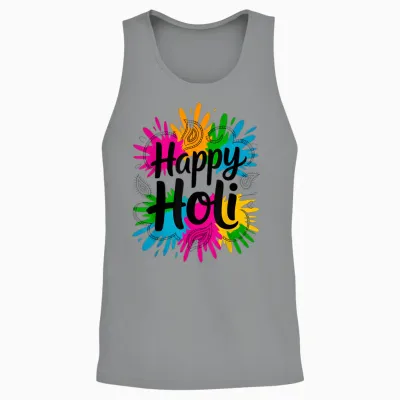 Bura Na Mano Holi Hai India Hindu Colors Happy Holi Festival Unisex Tank Top - Sport Grey