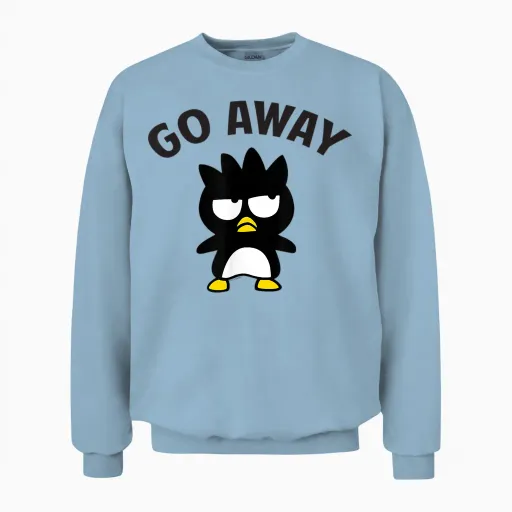 Badtz - Maru "go Away" Unisex Sweatshirt in Light Blue