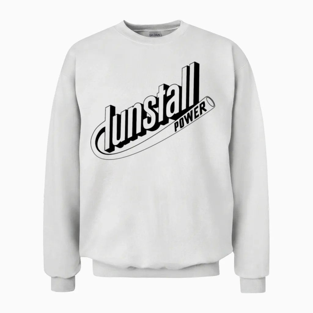 Paul Dunstall Cafe Racer Unisex Sweatshirt in White