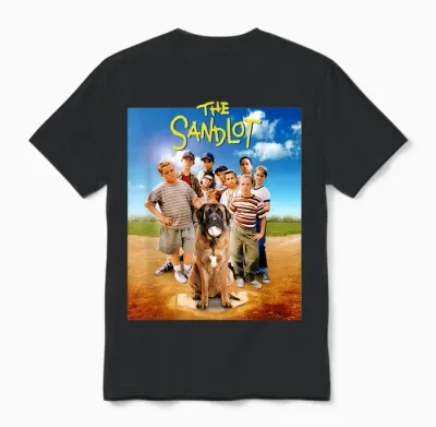 The Sandlot Movie Poster 90s Unisex T-Shirt - Black