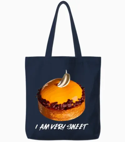 Funny Quotes, Best Funny Quotes, Cool Funny Quotes Tote Bags - Navy