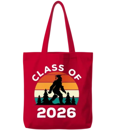 Class of 2026 Tote Bags - Red