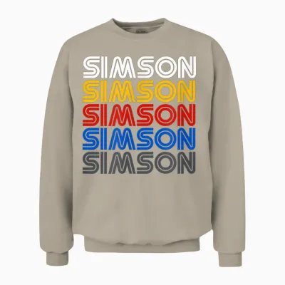 Retro Vintage Simson S50 S51 Zweitaktmotor Liebe Fan Simme Unisex Sweatshirt - Sand