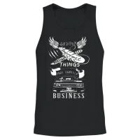 Supernatural - Saving People Hunting Things Unisex Tank Top - Black – 2