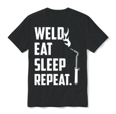 Funny Welder, Welder, Miller Welders, Welder Daddy Unisex T-Shirt - Black