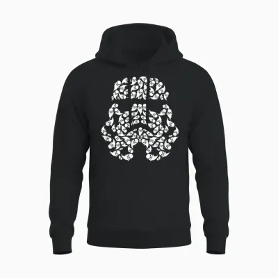 Star Wars Stormtrooper Fantômes D'halloween Unisex Hoodie - Black