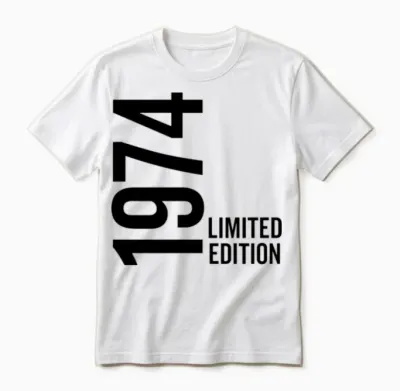1974 Limited Edition Unisex T-Shirt - White