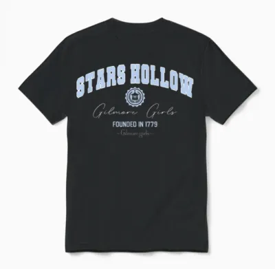 Gilmore Girls Star Hollow Unisex T-Shirt - Black