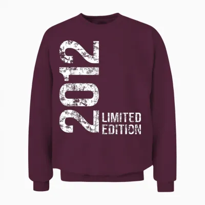 14 Geburtstag Junge 2012 Unisex Sweatshirt - Maroon