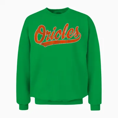 Retro Oriole Vintage Unisex Sweatshirt - Irish Green