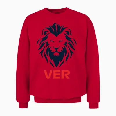Max Ver Lion Unisex Sweatshirt - Red
