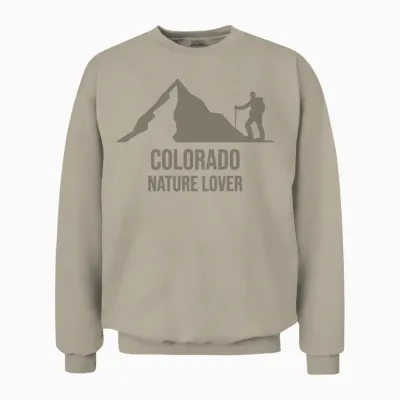 Colorado Day Hikes | Colorado Hiking Unisex Sweatshirt - Sand
