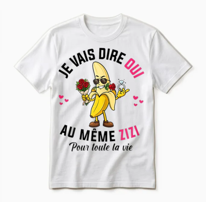 Evjf Same Zizi T-Shirt for the Whole Life Bride Unisex T-Shirt in White