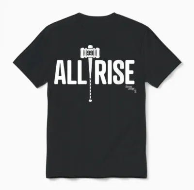 Aaron Judge - All Rise - New York Baseball Unisex T-Shirt - Black